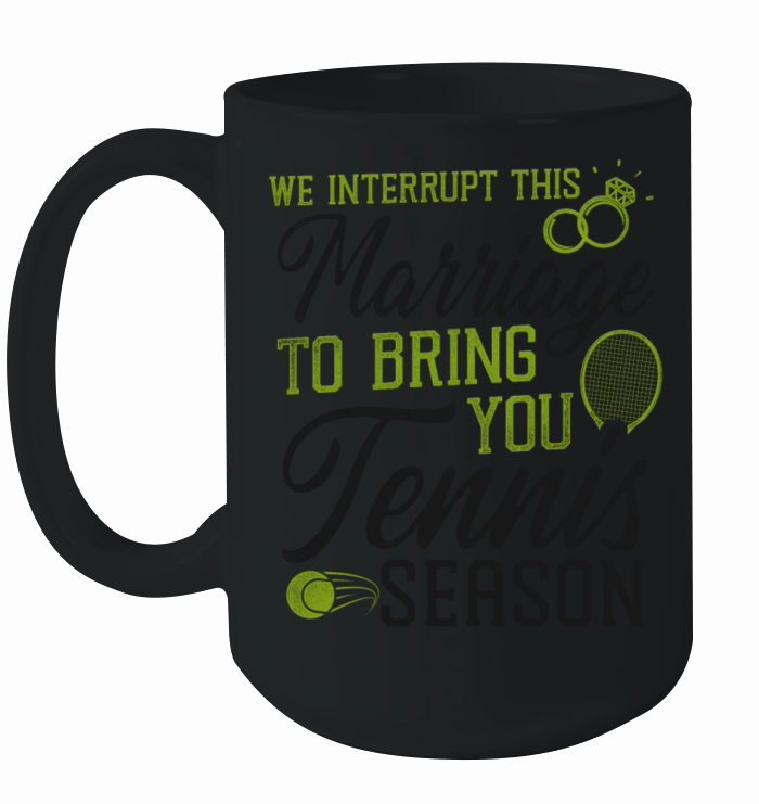 Funny Tennis Player Racket Husband Ceramic Mug