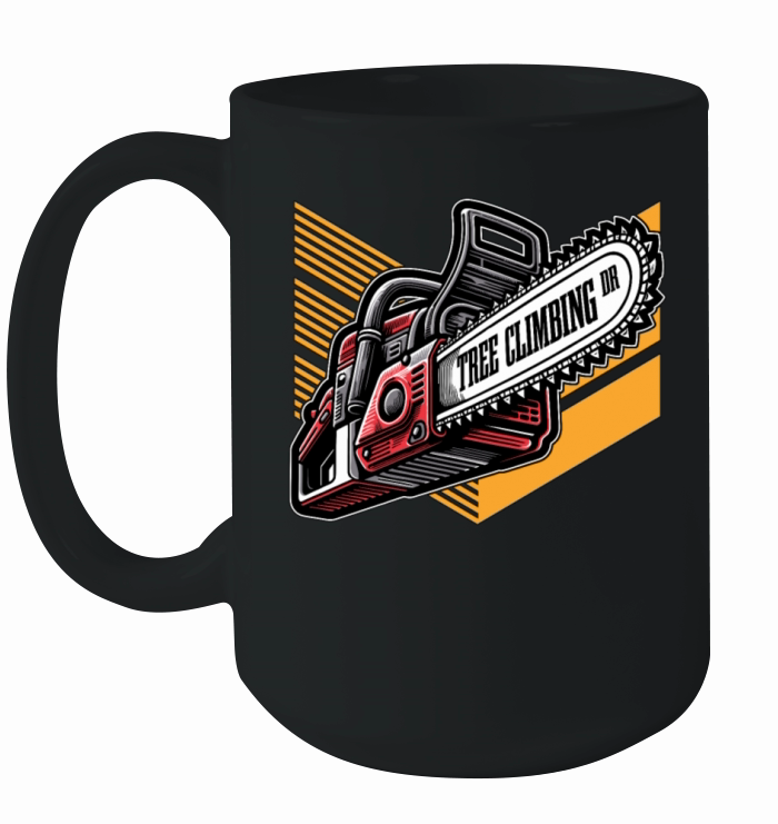 Tree Surgeon Tree Climbing Arborist Woodworker Ceramic Mug