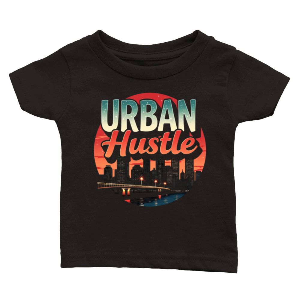 Urban Hustle Classic Baby Crewneck T-shirt
