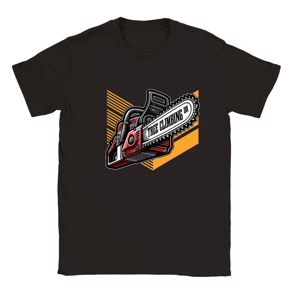 Tree Surgeon Tree Climbing Arborist Woodworker Classic Kids Crewneck T-shirt