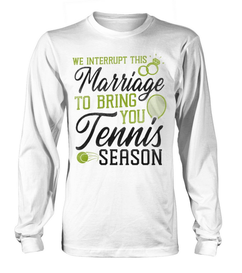 Funny Tennis Player Racket Husband Long sleeved Unisex