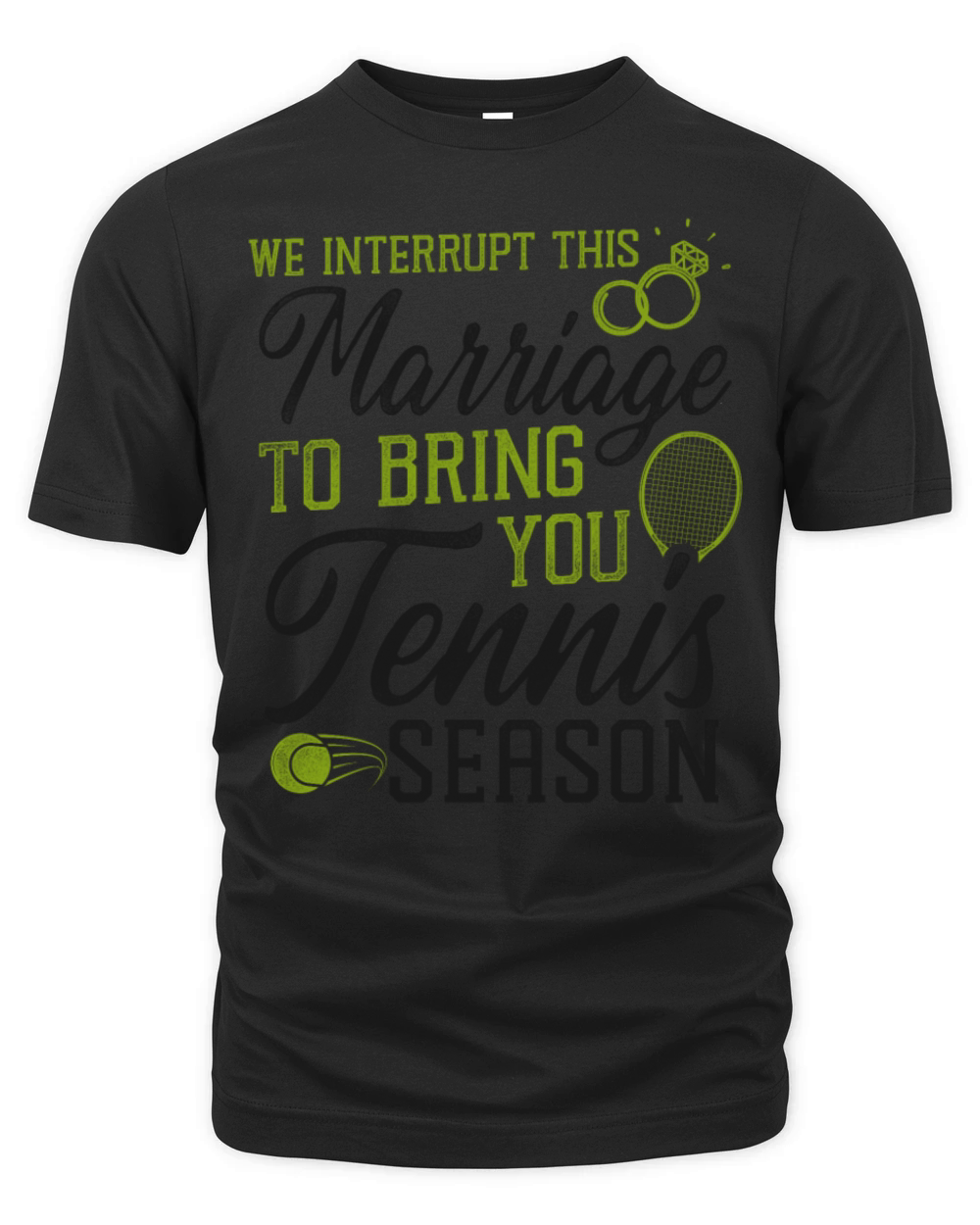 Funny Tennis Player Racket Husband Organic Unisex T-shirt