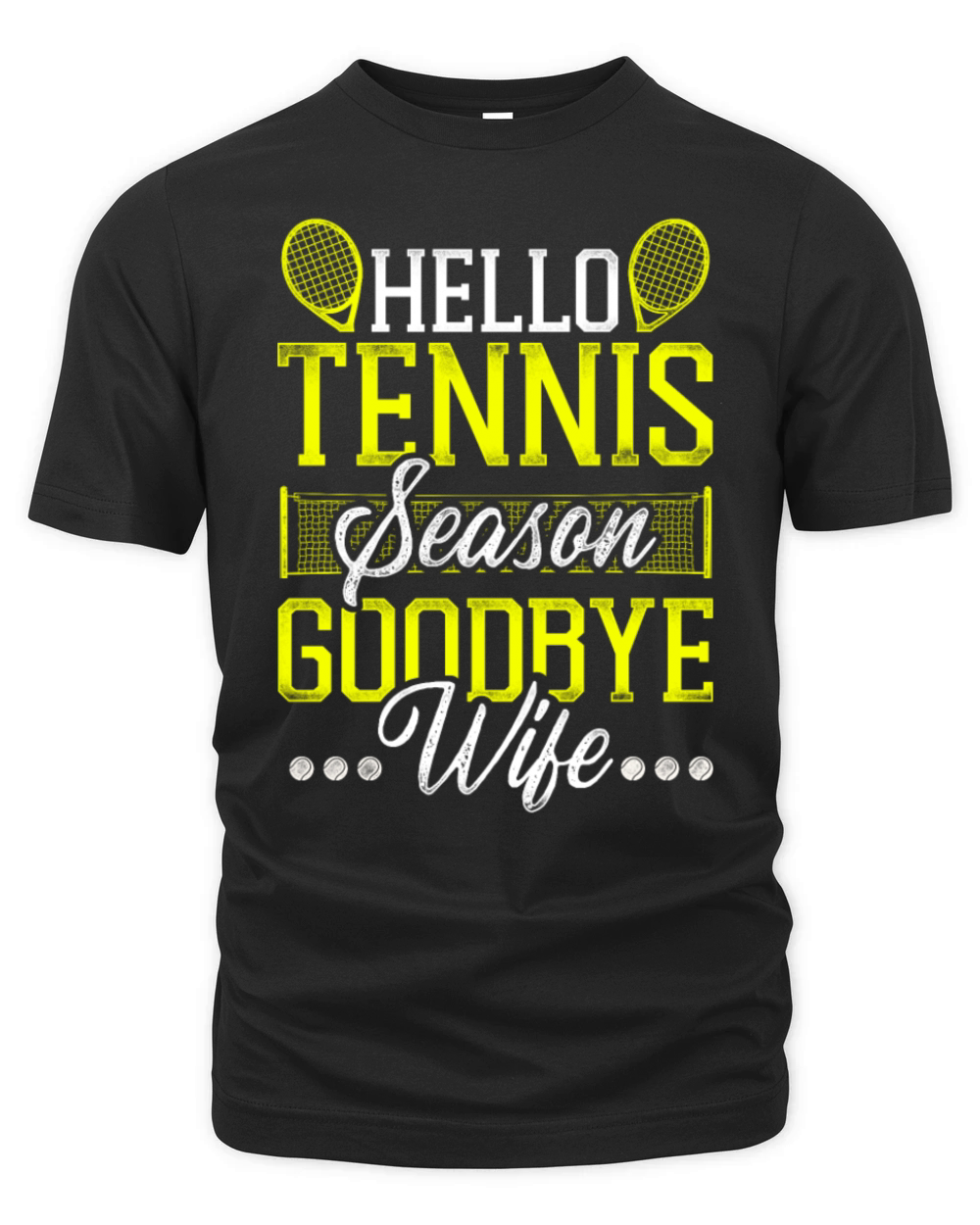 Funny Tennis Player Racket Husband Organic Unisex T-shirt