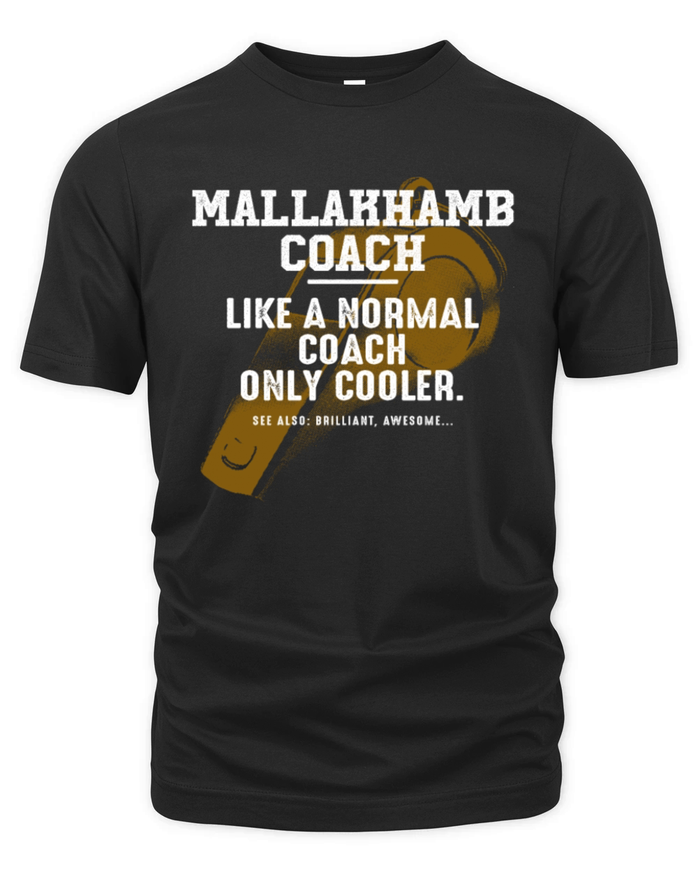 Mallakhamb Coach Like a Normal Coach Gymnastics Fu Organic Unisex T-shirt