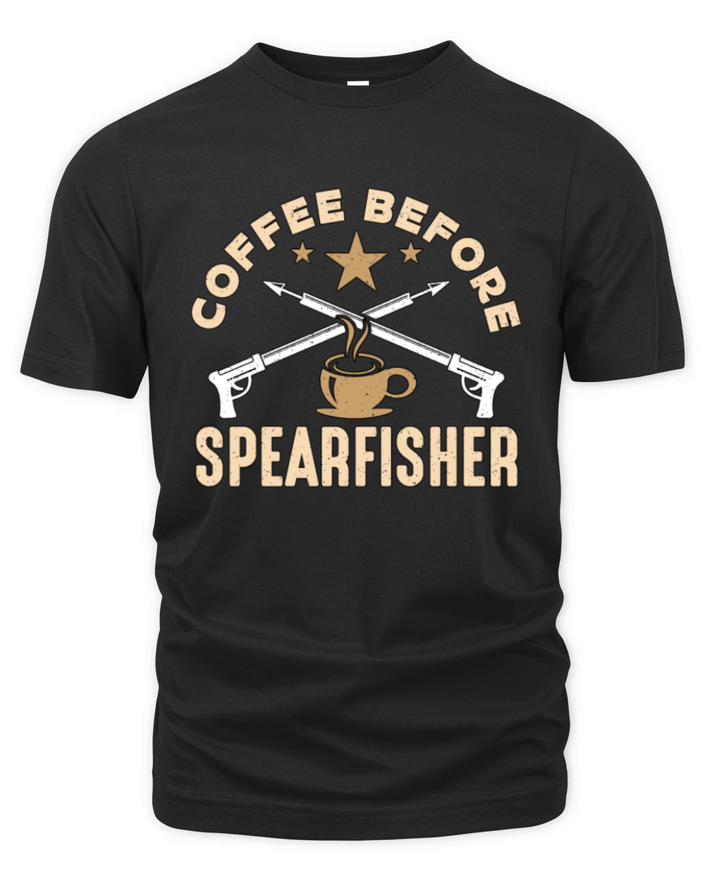 Spearfishing Coffee Before Freedive Coffee Lover Organic Unisex T-shirt