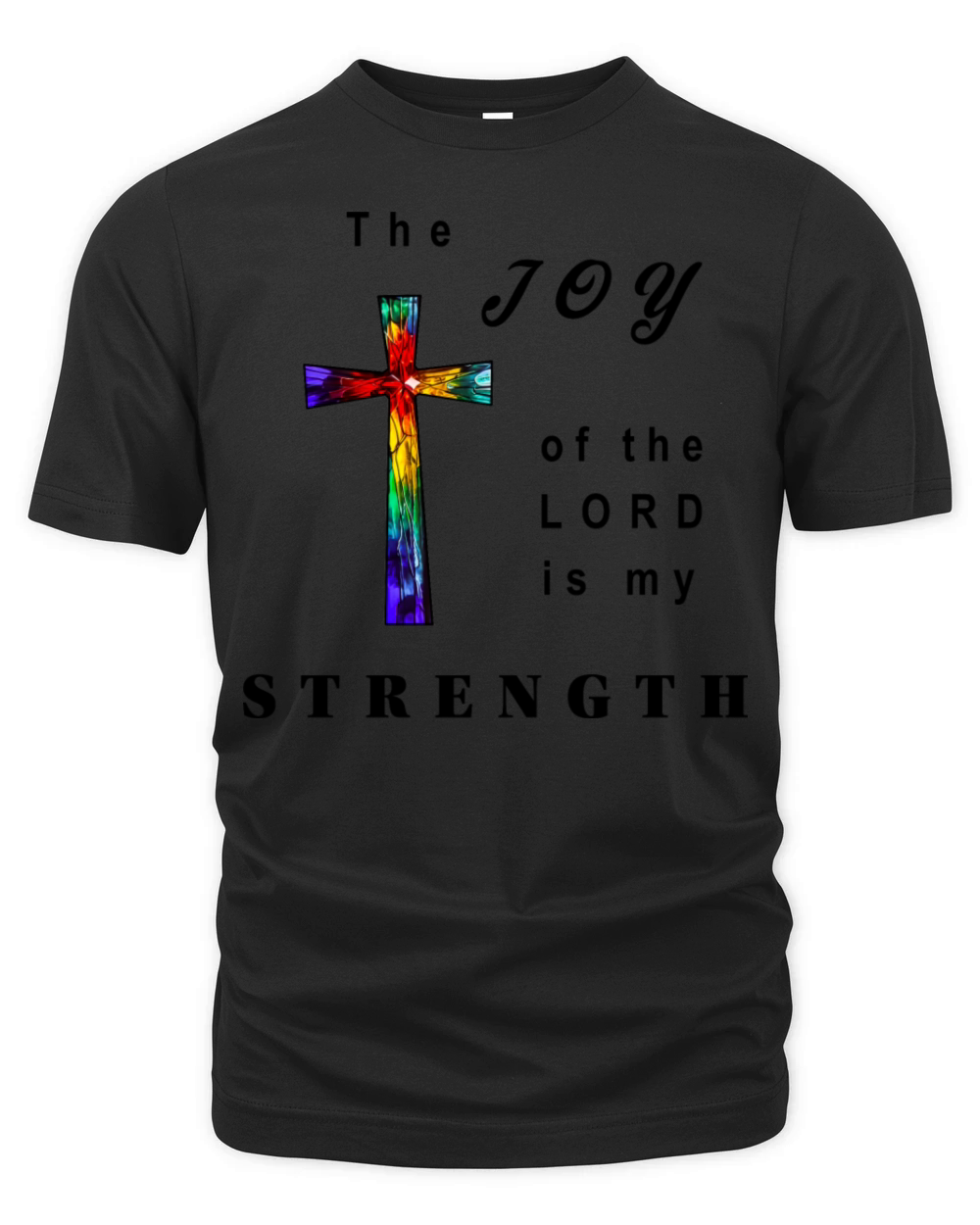 The joy of the Lord is my strength Organic Unisex T-shirt