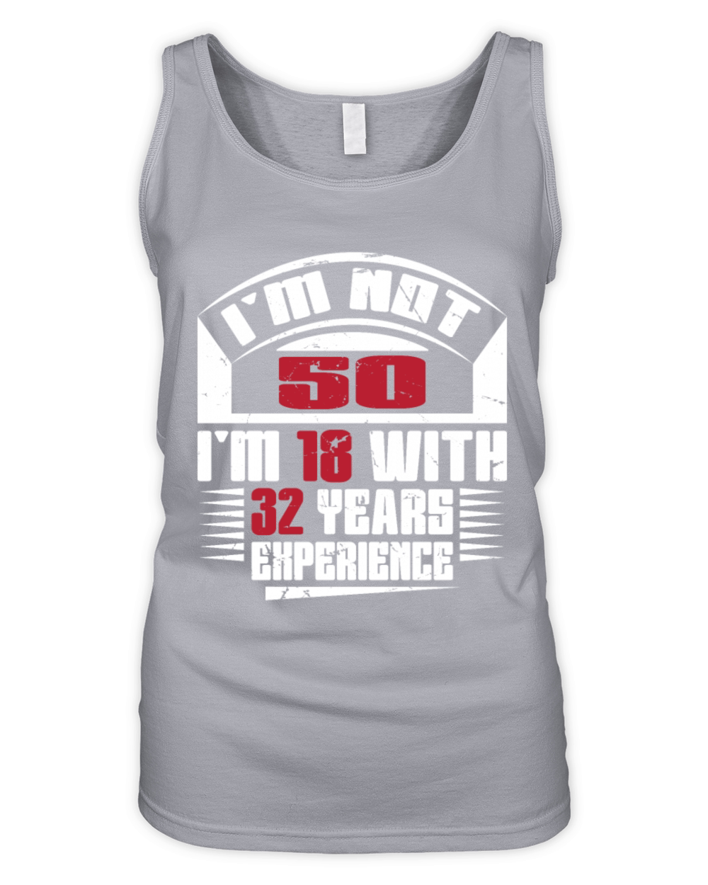 Im not 50 Im 18 with 32 years experience Organic Women's Tank Top