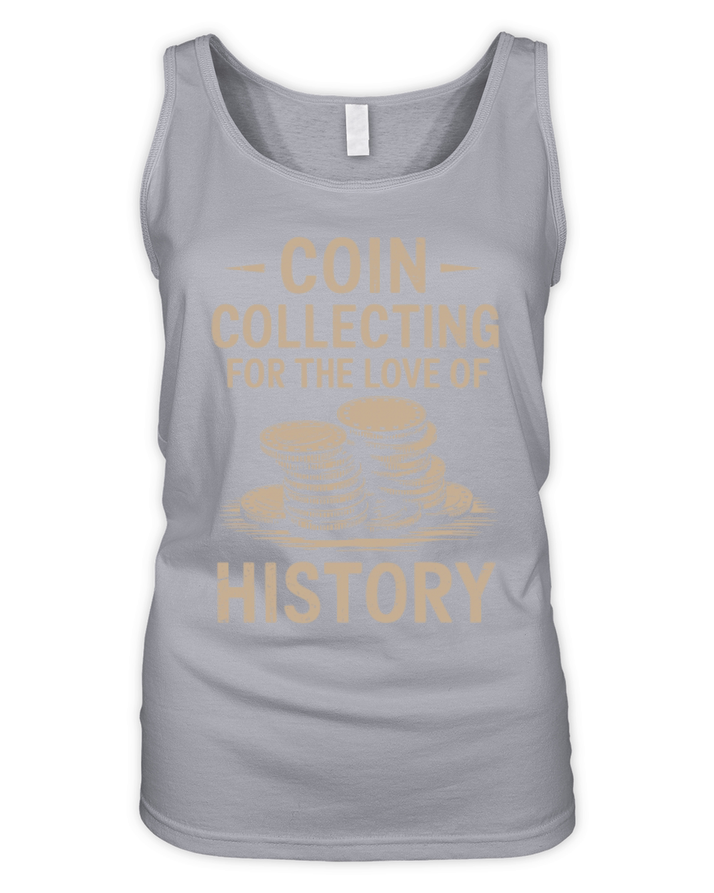 Numismatics Coin Collecting For The Love Of Organic Women's Tank Top
