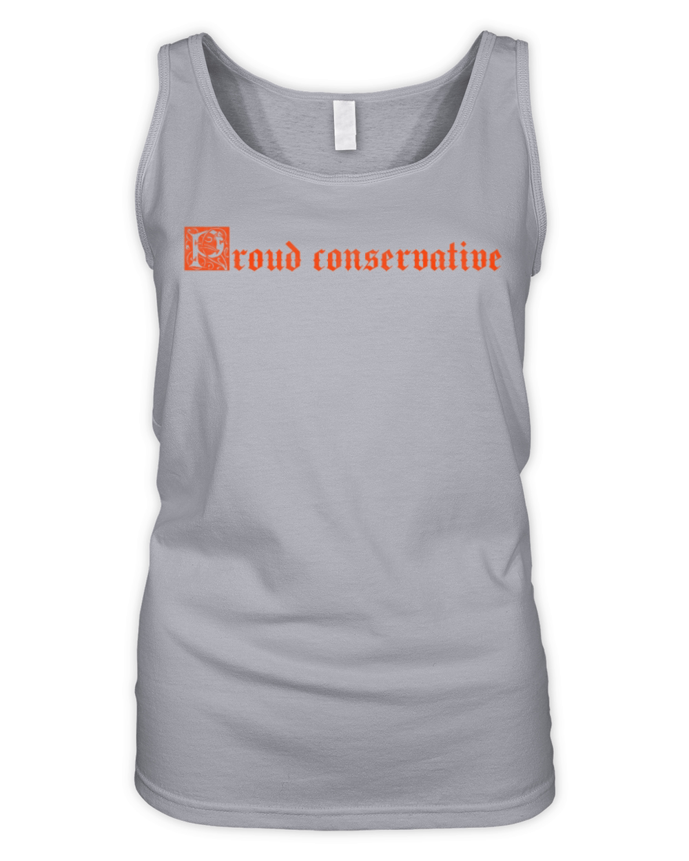 Proud conservative vintage Organic Women's Tank Top