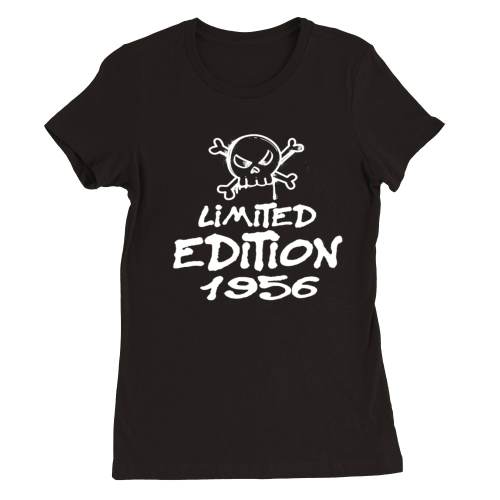Limited Edition 1956 Birthday 1956 Born Premium Womens Crewneck T-shirt