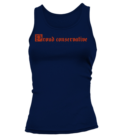 Proud conservative vintage Tank top Woman