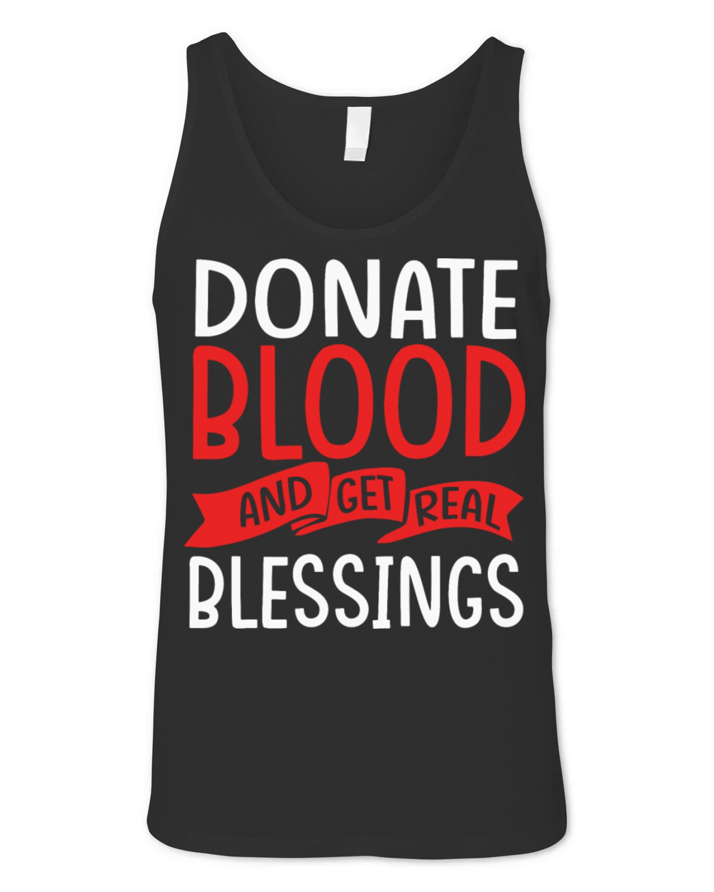 Blood Donation Phlebotomist Blood Donor Awareness Unisex Jersey Tank