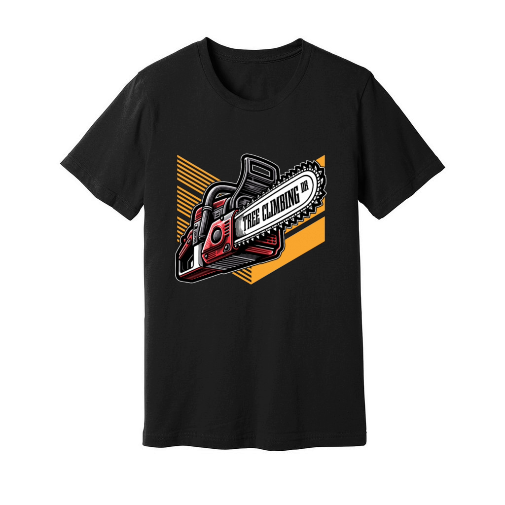 Tree Surgeon Tree Climbing Arborist Woodworker Unisex Jersey Tee