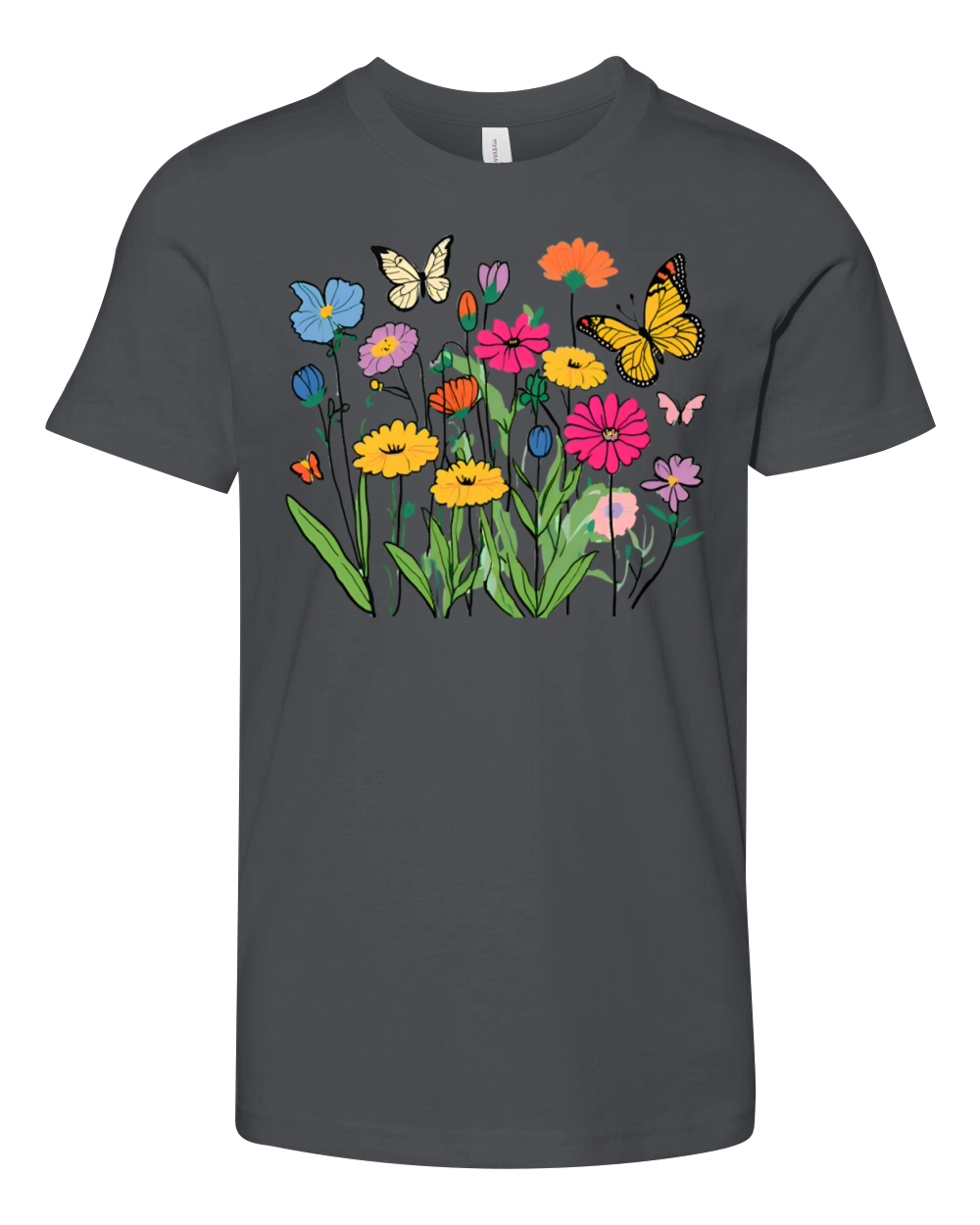 flower Youth Unisex Jersey Tee