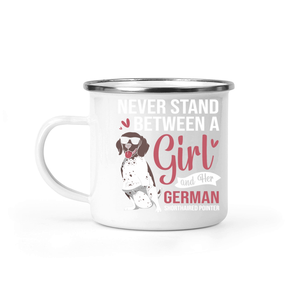 GSP Dog Humor German Shorthaired Pointer For Women Camping Mug