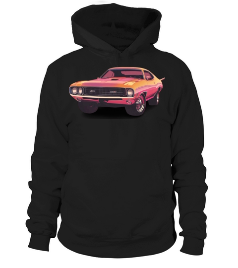 Vintage muscle car Hoodie Unisex