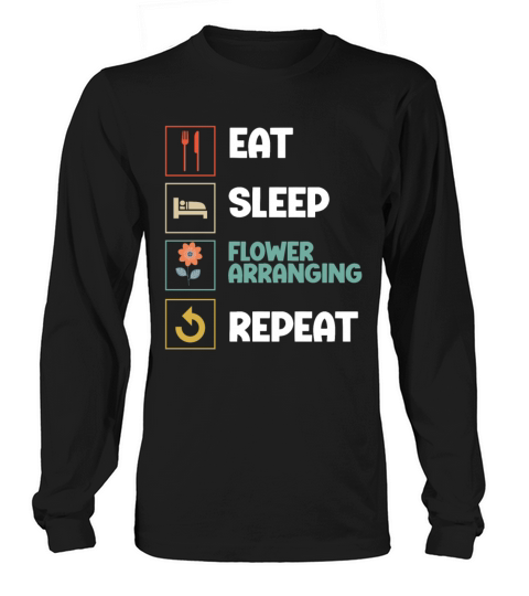 Florist Floral Flower Floristry Long sleeved Unisex