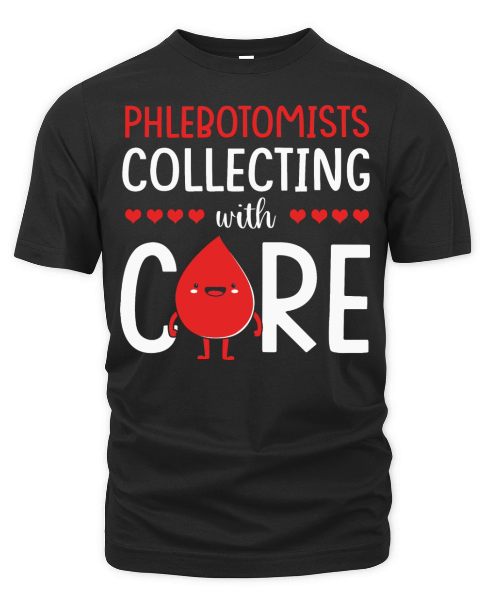 Blood Donor Awareness Phlebotomist Appreciation Organic Unisex T-shirt
