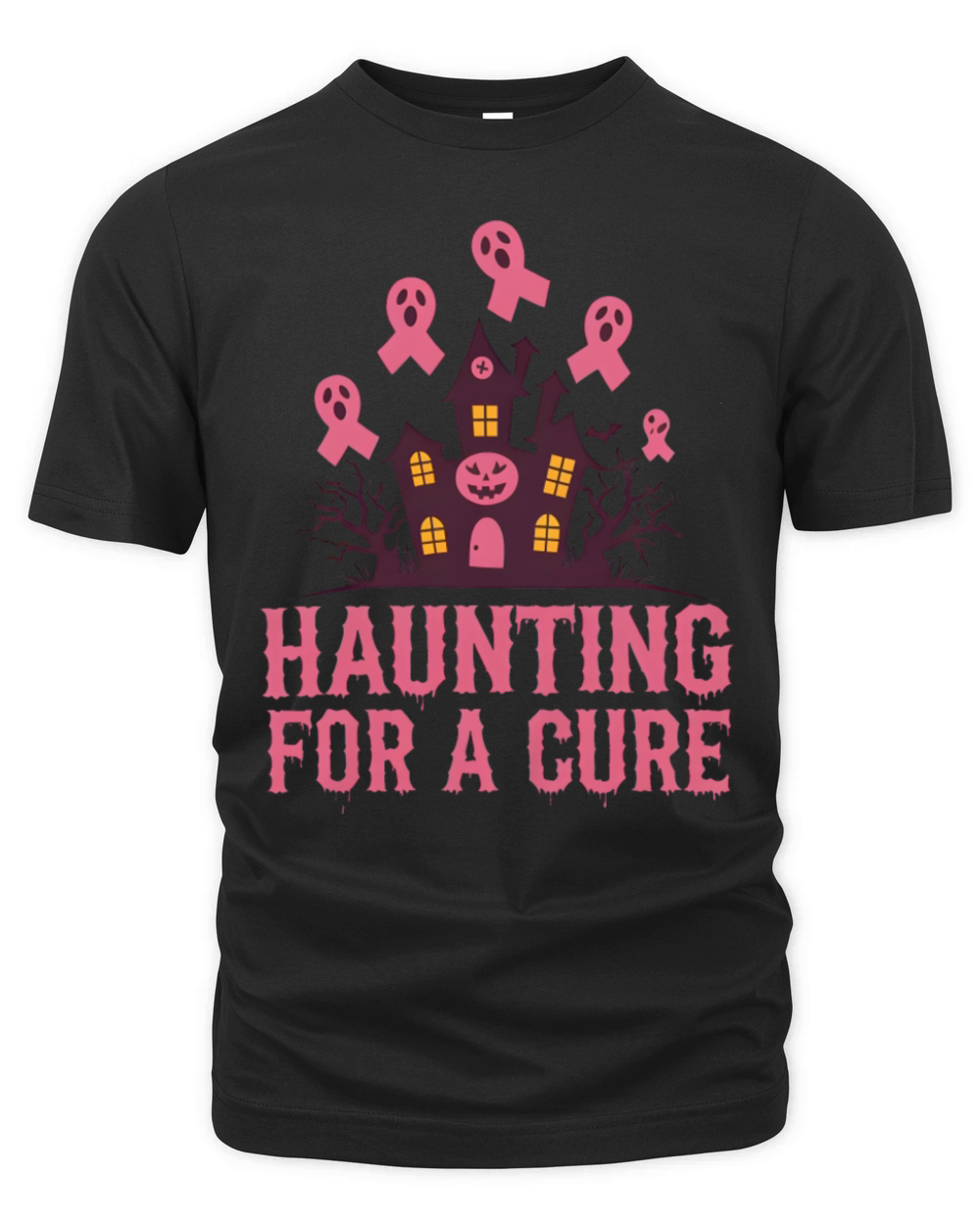 Haunting for a Cure Organic Unisex T-shirt
