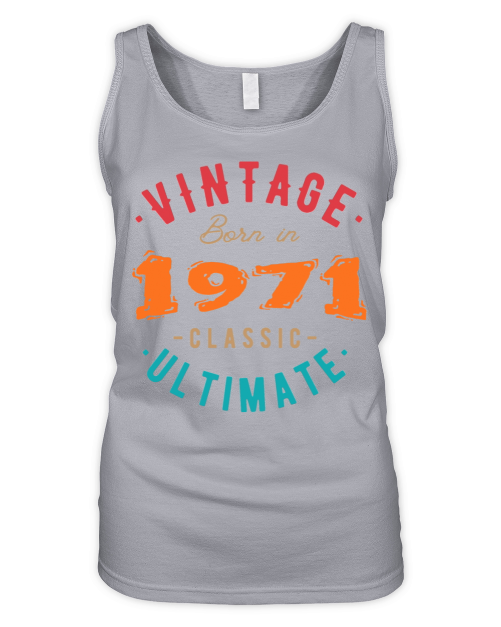 Born in 1971 - Classic Ultimate Organic Women's Tank Top