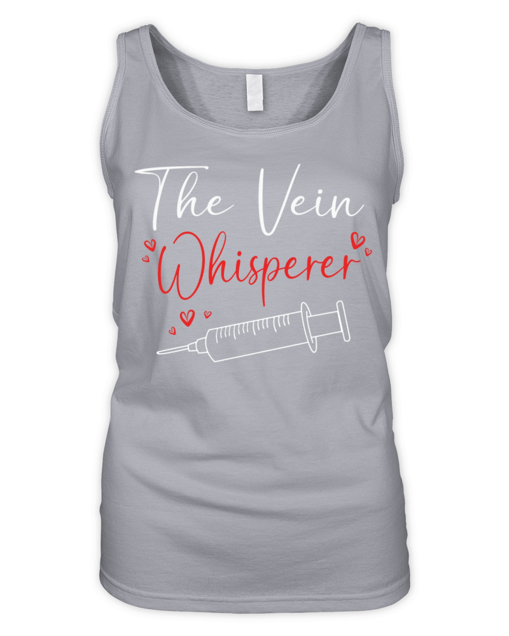 Funny Phlebotomy Humor Blood Donor Vein Whisperer Organic Women's Tank Top