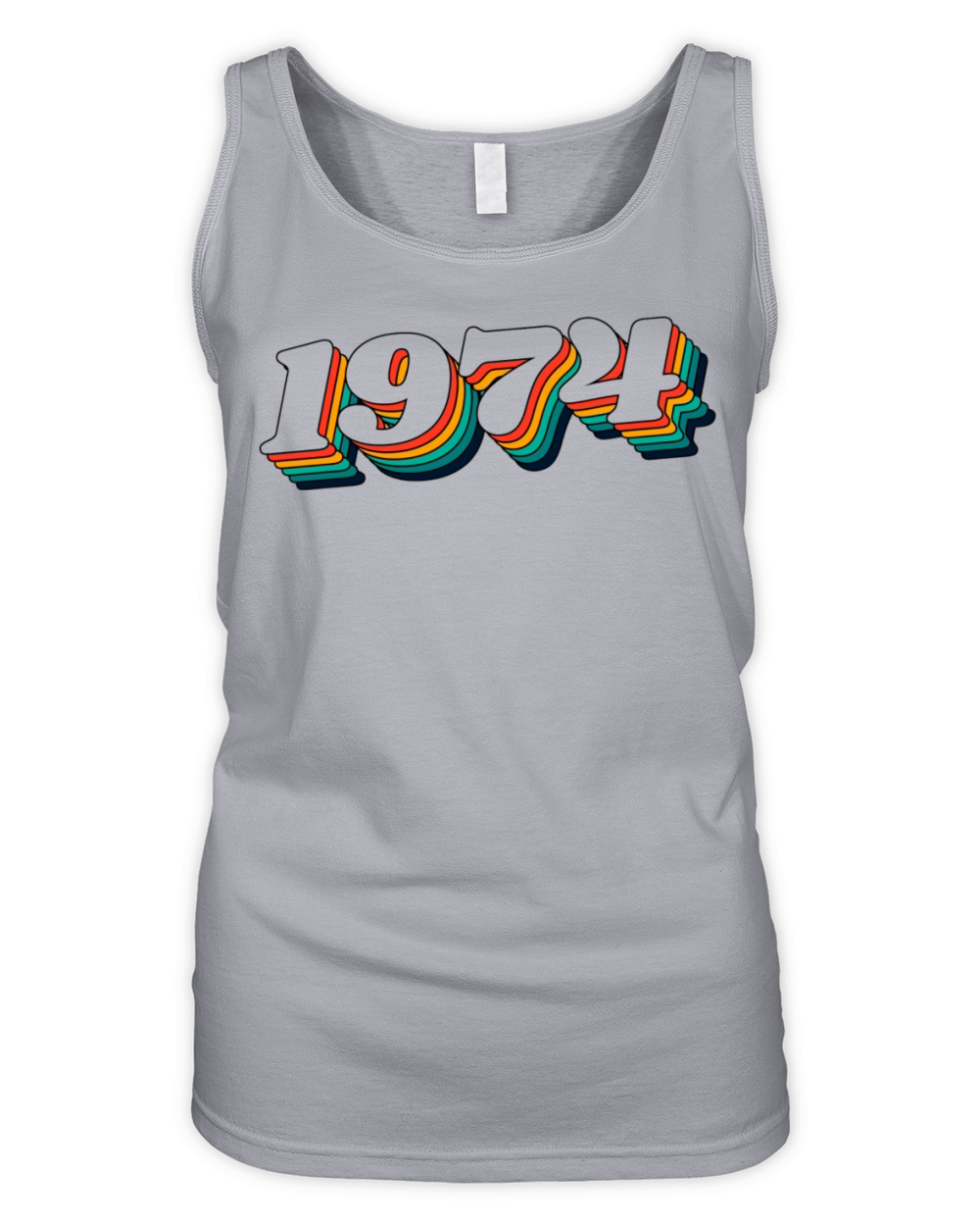 Retro 1974 Organic Women's Tank Top