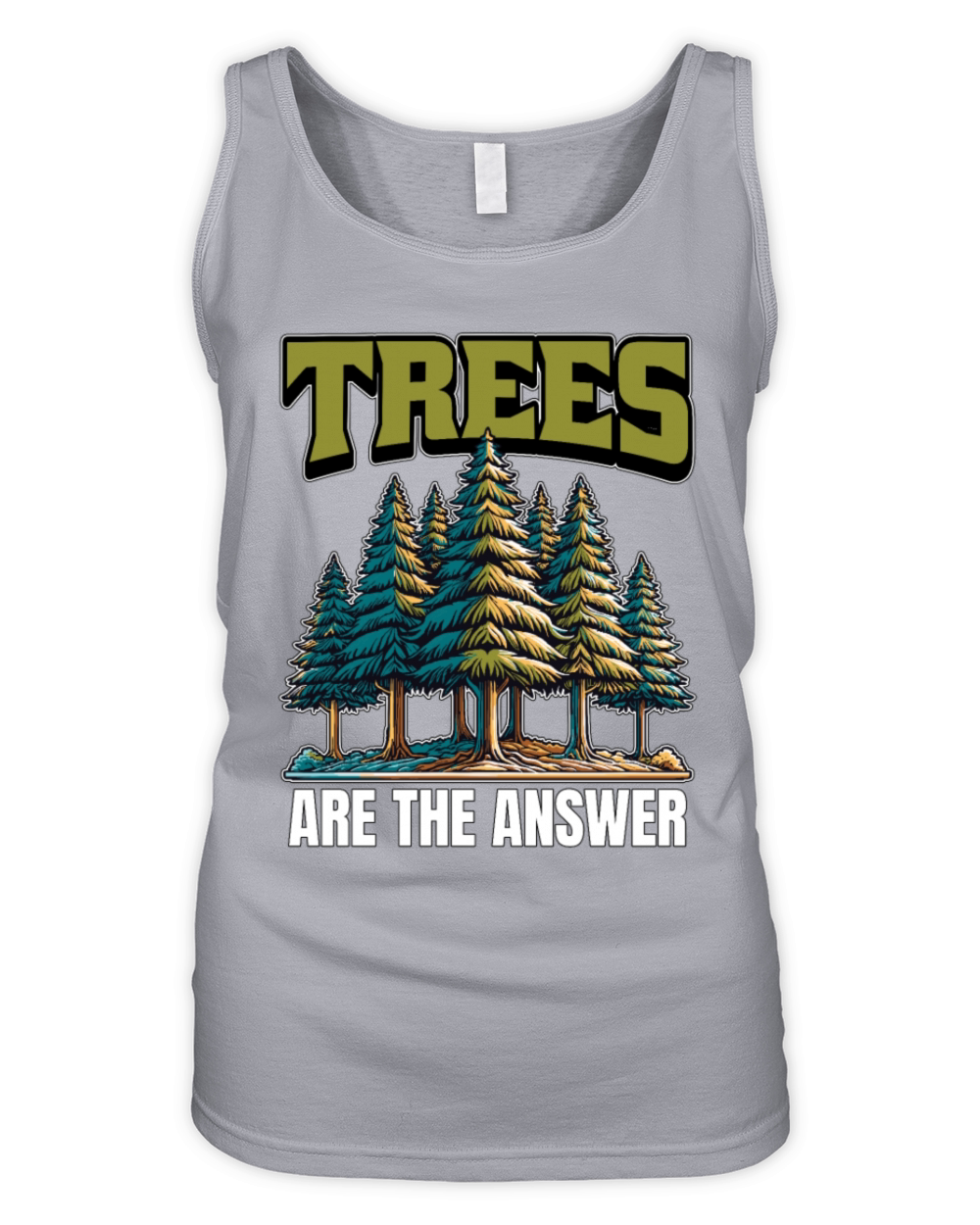 Tree Surgeon Trees Are The Answer Arboriculturist Organic Women's Tank Top