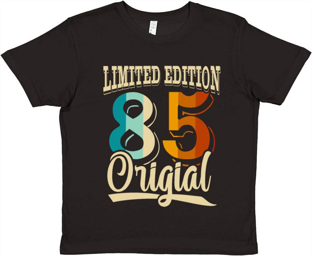 40th Birthday 1985 Limited Edition 40 Years Premium Kids Crewneck T-shirt
