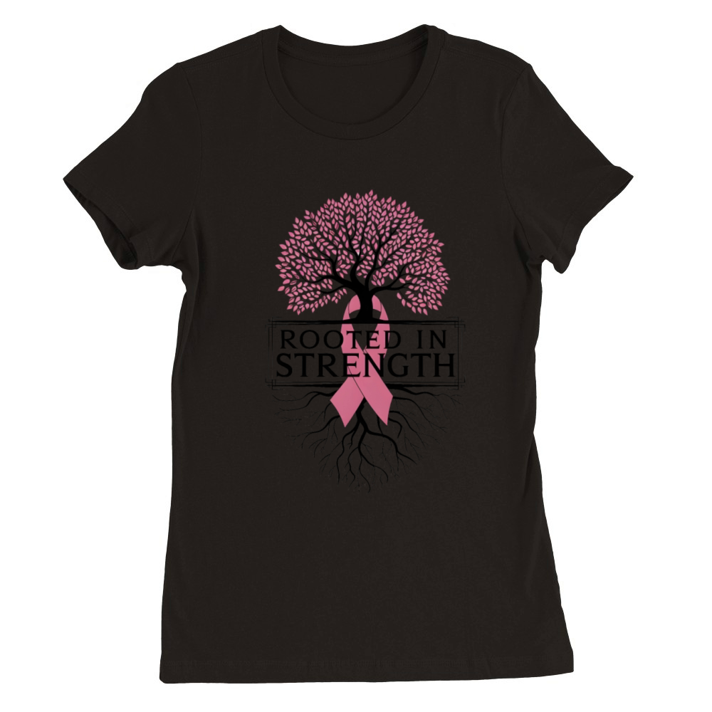 Rooted In Strength Premium Womens Crewneck T-shirt
