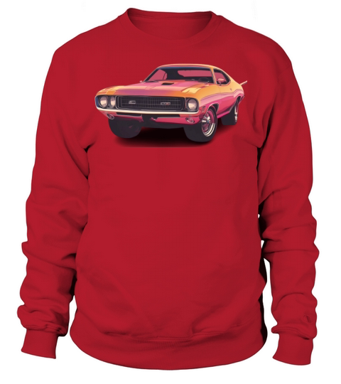 Vintage muscle car Sweatshirt Unisex