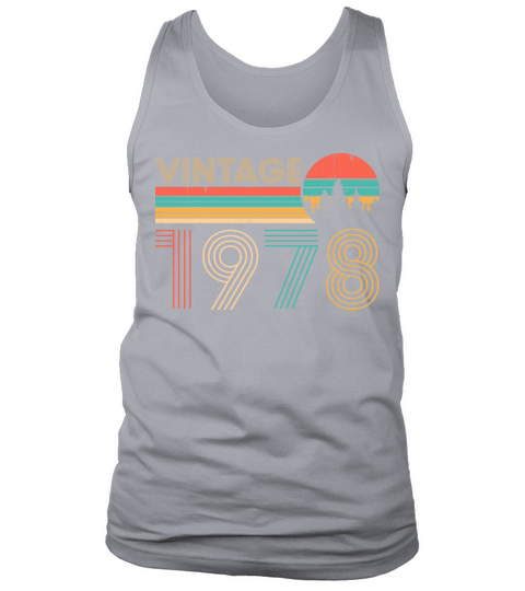 vintage 1978 Tank Top Unisex
