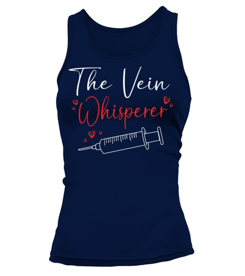 Funny Phlebotomy Humor Blood Donor Vein Whisperer Tank top Woman