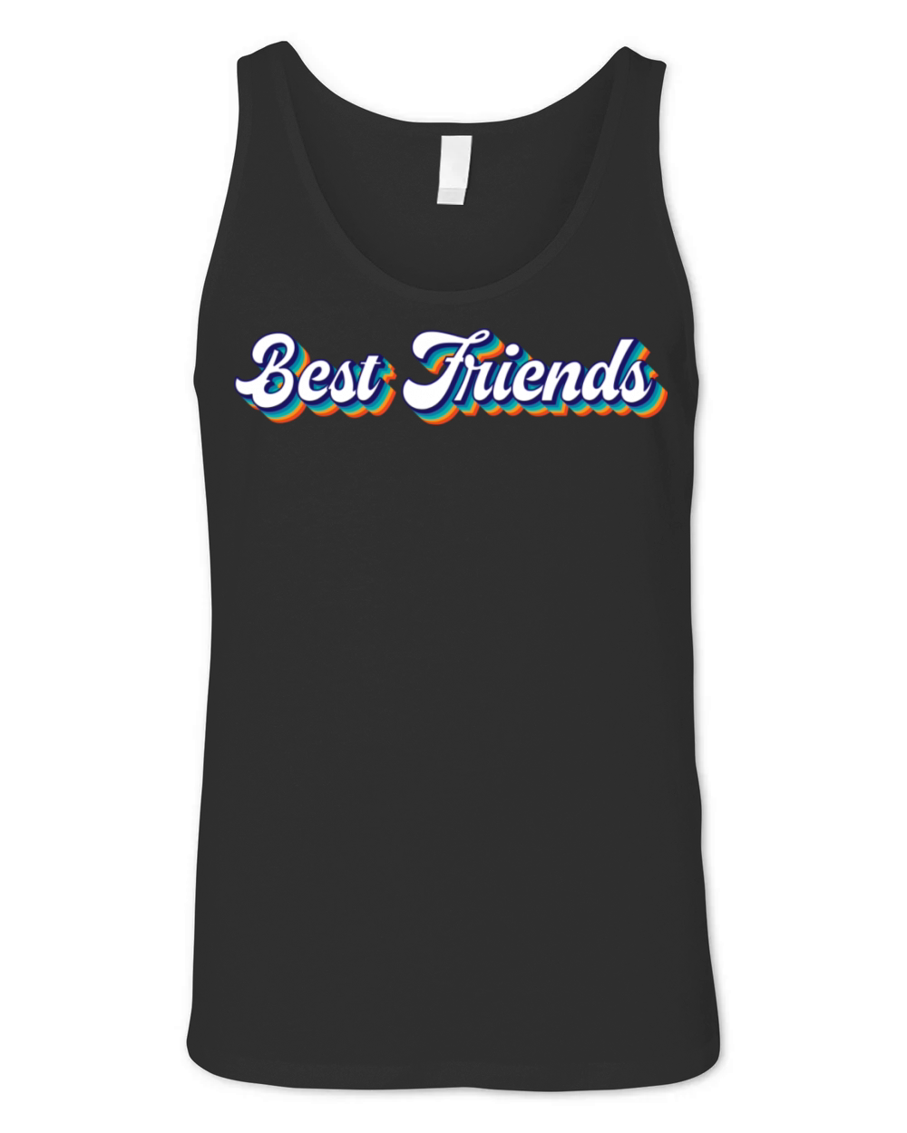 Best Friends Retro Unisex Jersey Tank