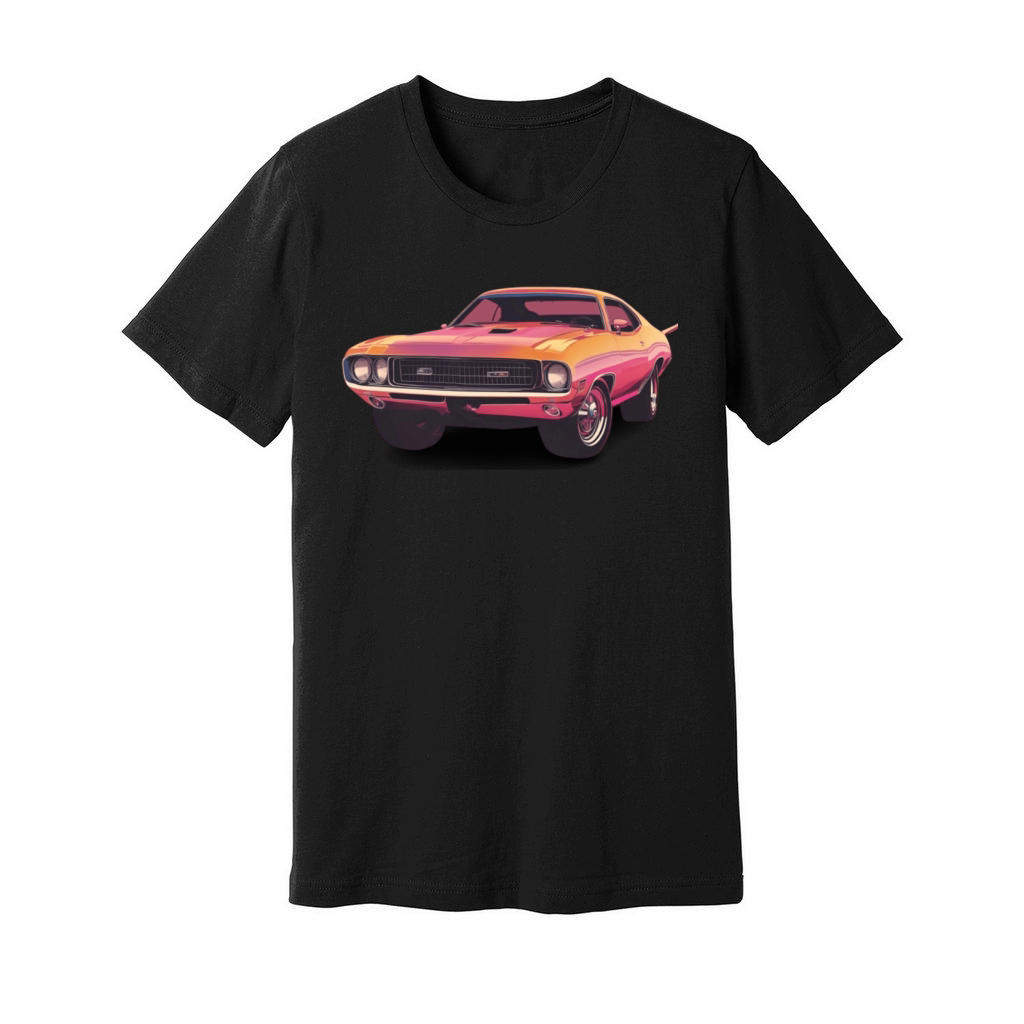 Vintage muscle car Unisex Jersey Tee