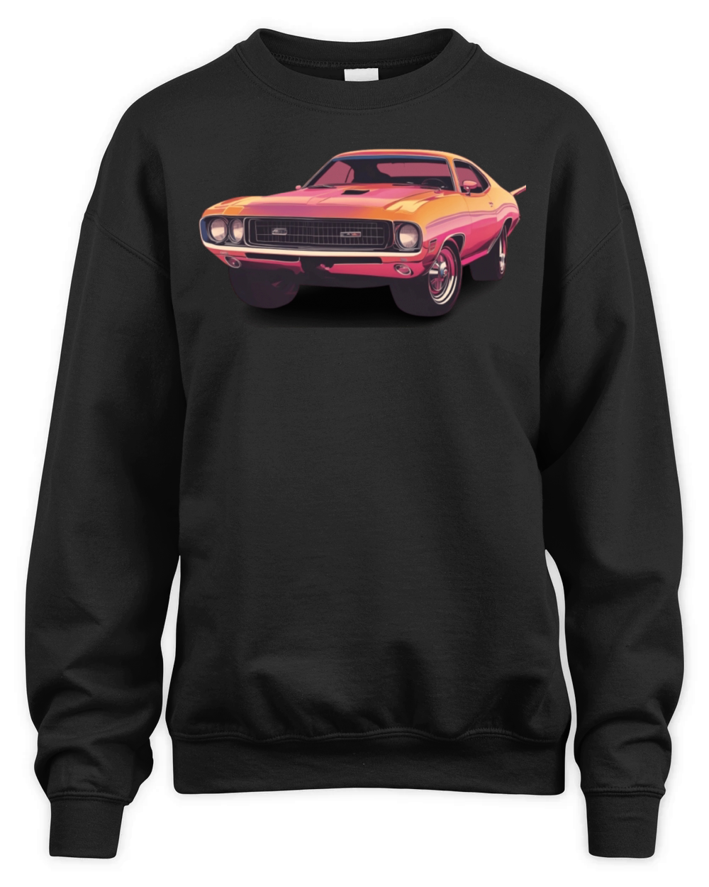 Vintage muscle car Unisex Premium Crewneck Sweatshirt