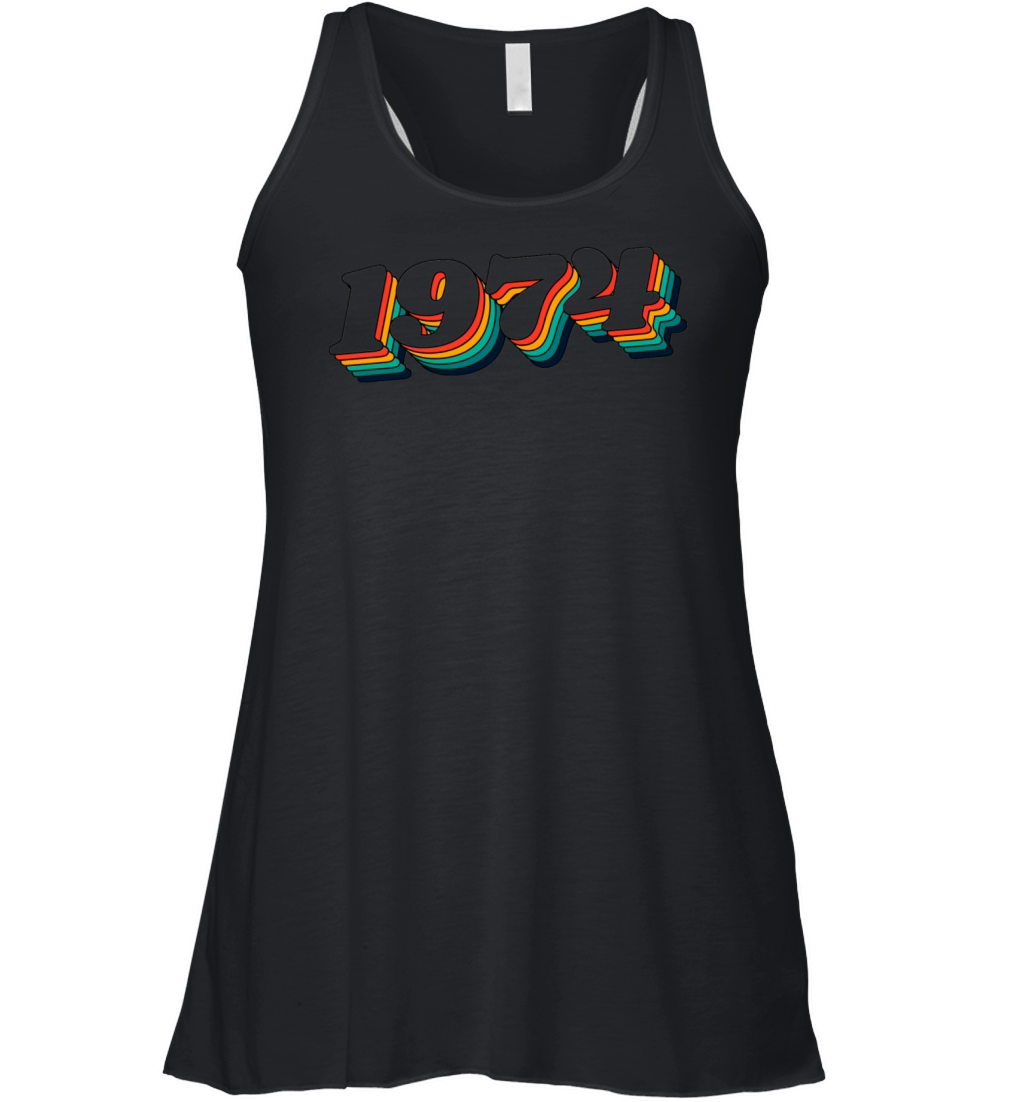 Retro 1974 Women's Flowy Tank Top