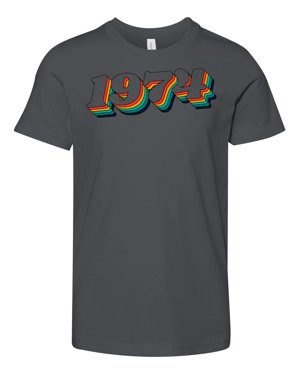 Retro 1974 Youth Unisex Jersey Tee