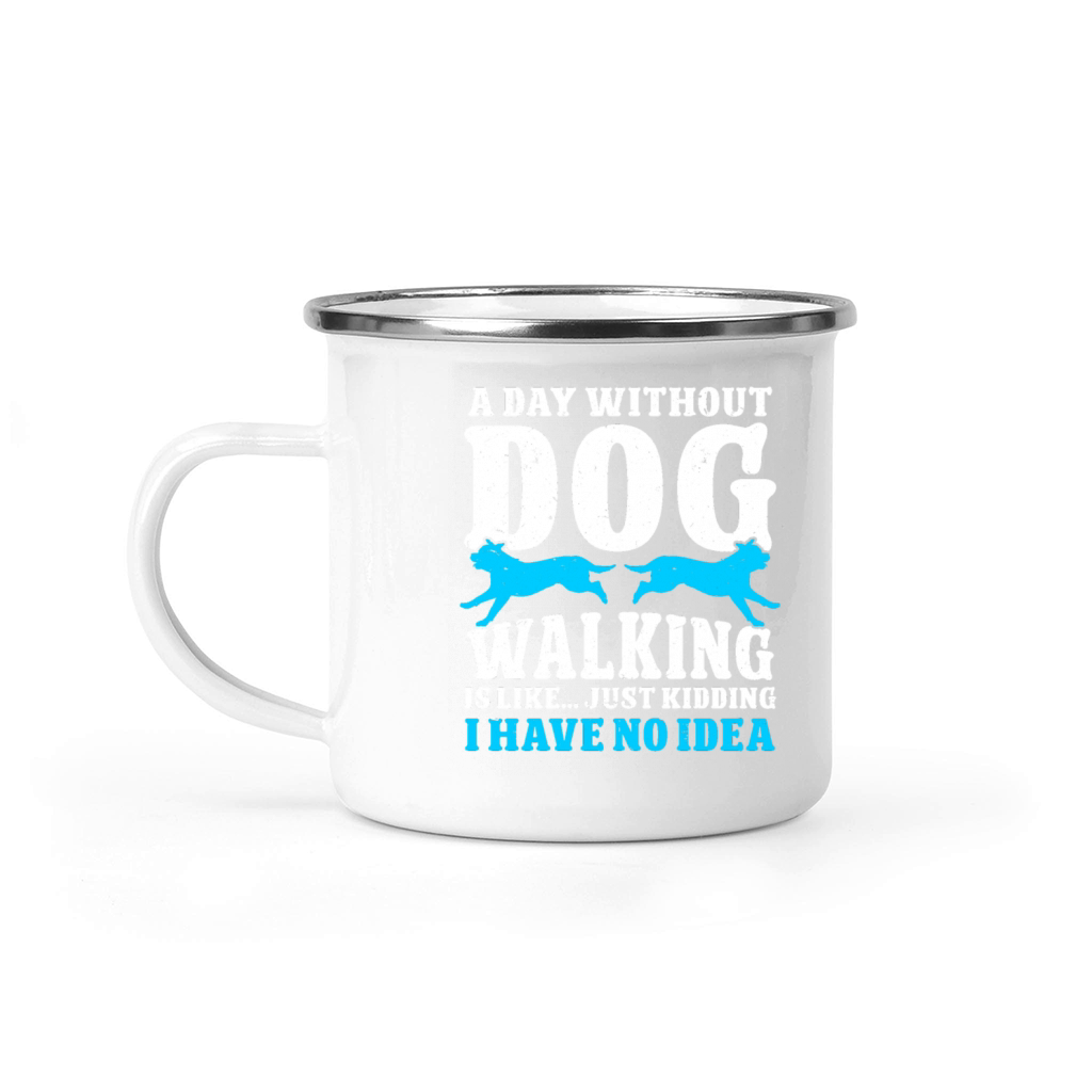 Dog Walker Professional Pet Sitter Dog Walking Camping Mug