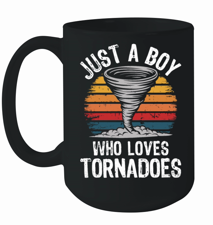 Tornado Chaser Vintage Sunset Storm Enthusiast Ceramic Mug