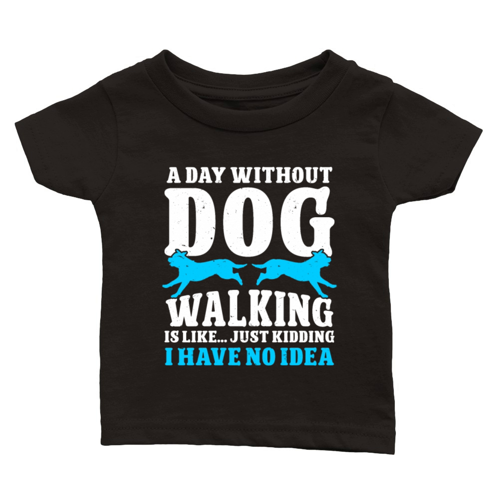 Dog Walker Professional Pet Sitter Dog Walking Classic Baby Crewneck T-shirt