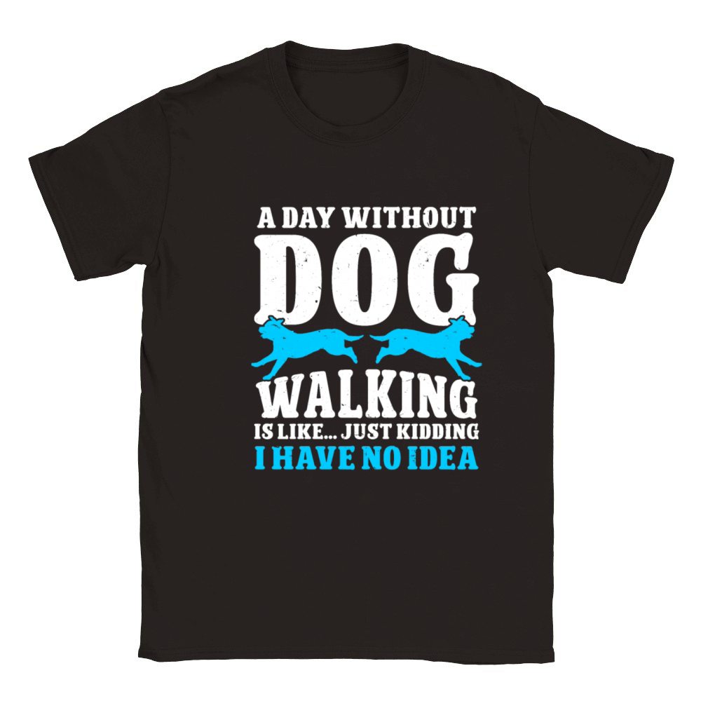 Dog Walker Professional Pet Sitter Dog Walking Classic Kids Crewneck T-shirt
