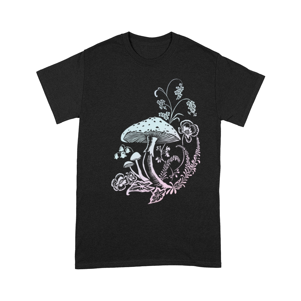 Fly agaric with flowers multicolor Comfort T-shirt