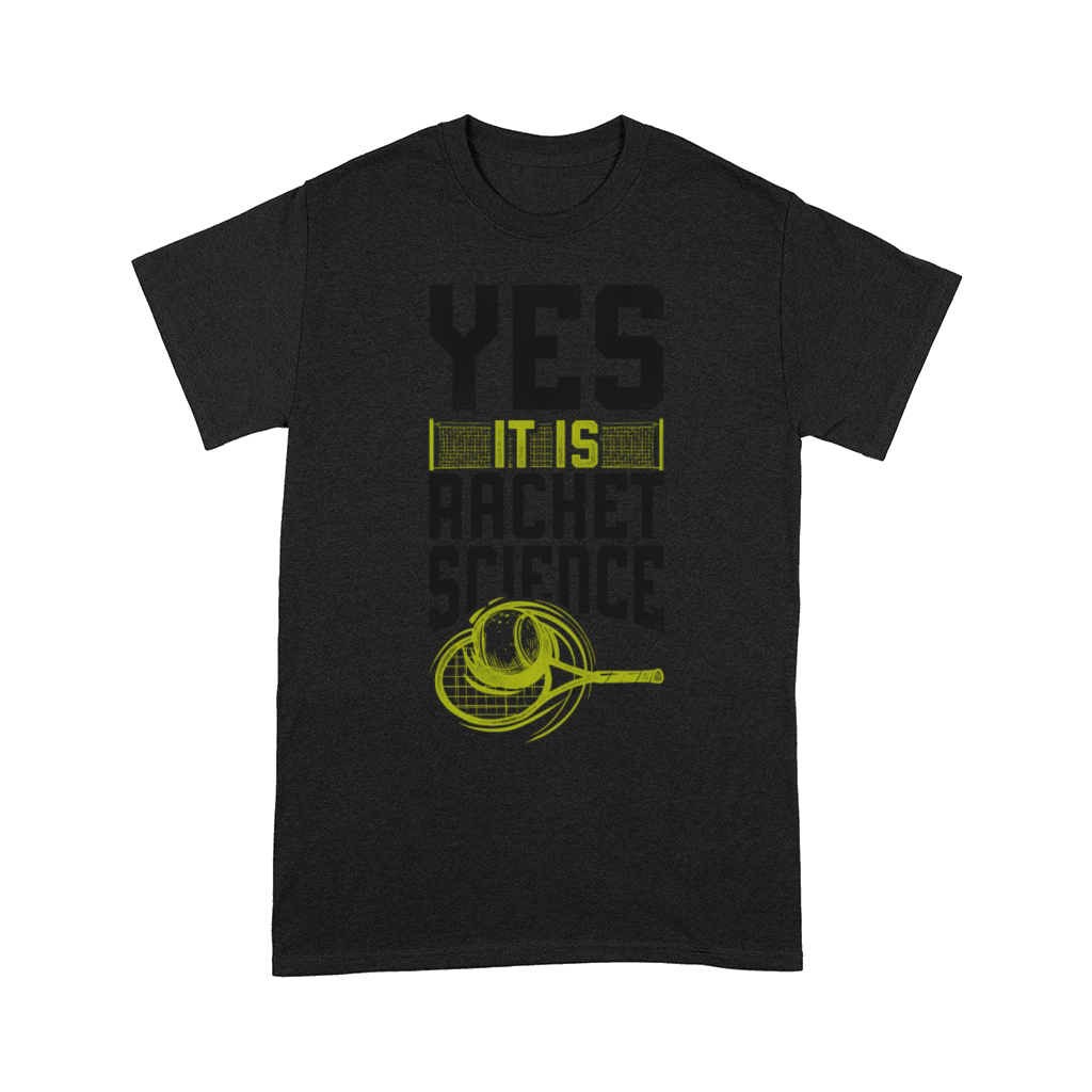 Funny Tennis Player Racket Pun Yes Comfort T-shirt