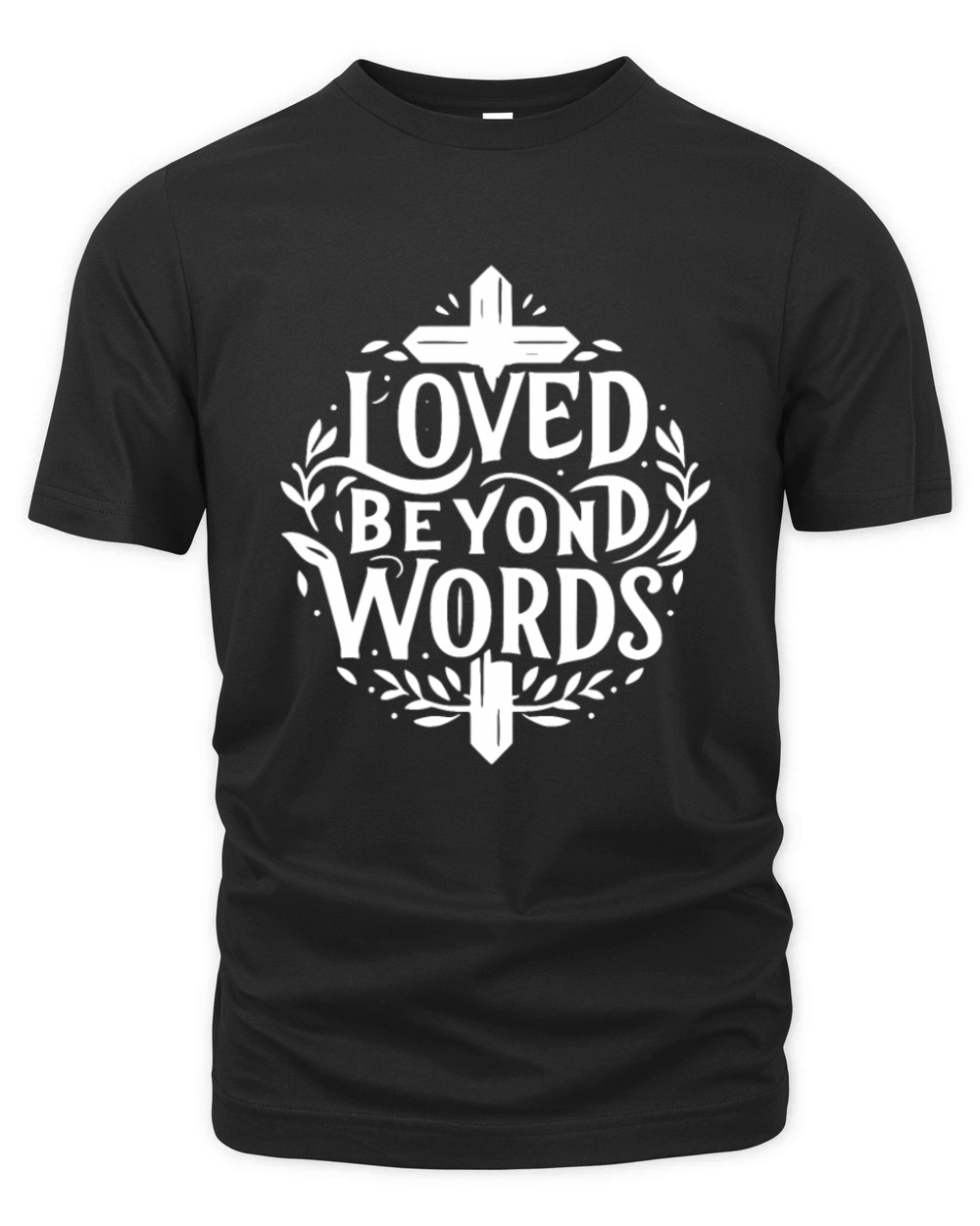 Loved Beyond Words Organic Unisex T-shirt