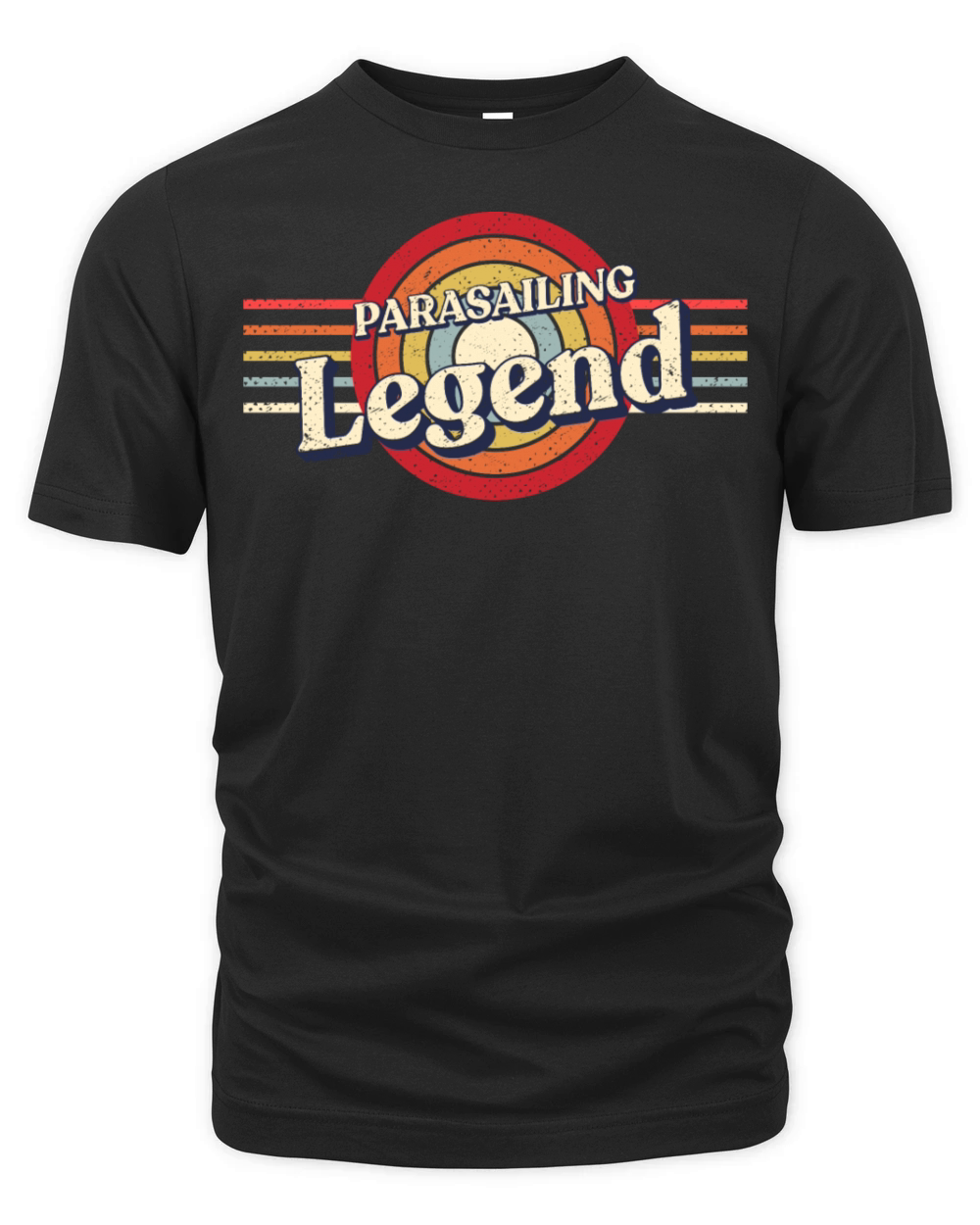 Parasailing Legend Parasailer Funny Parasail Humor Organic Unisex T-shirt