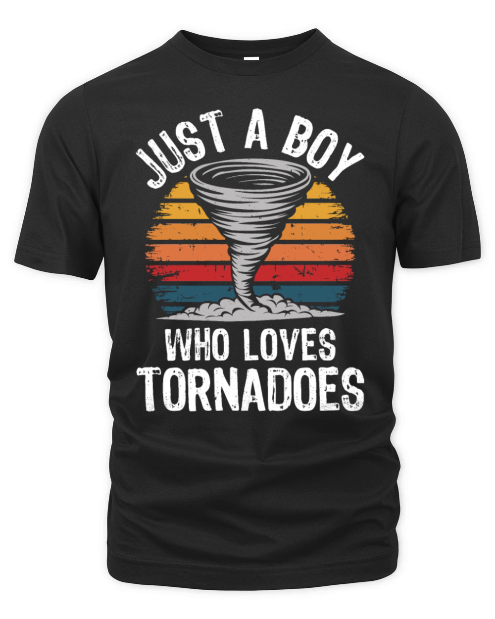 Tornado Chaser Vintage Sunset Storm Enthusiast Organic Unisex T-shirt