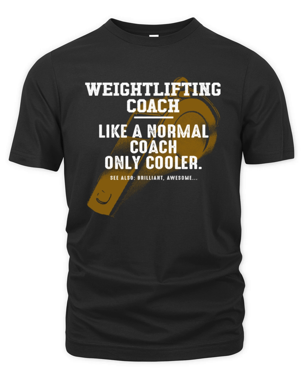 Weightlifting Coach Like a Normal Coach Weightlift Organic Unisex T-shirt