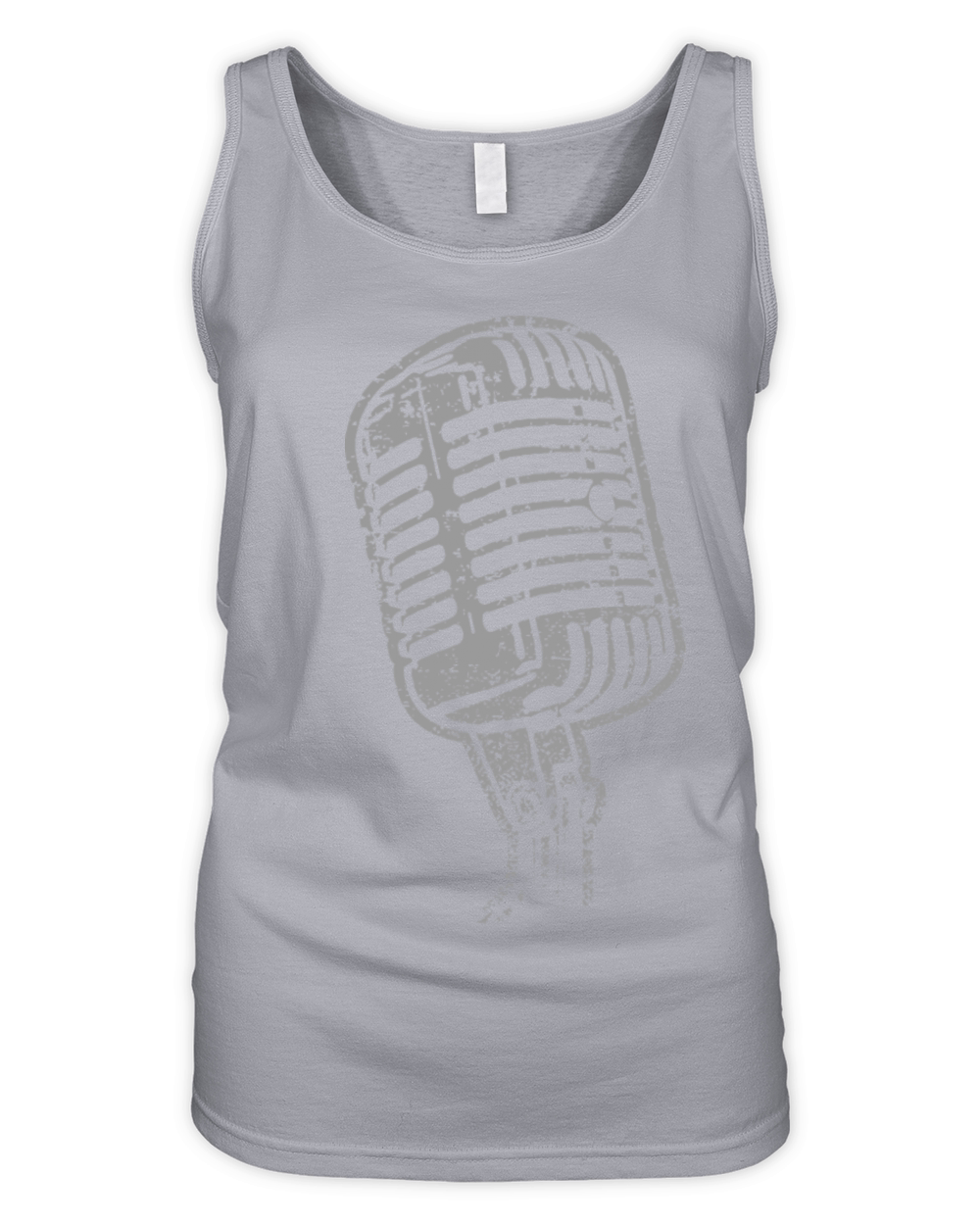 hip hop microphone Organic Women's Tank Top