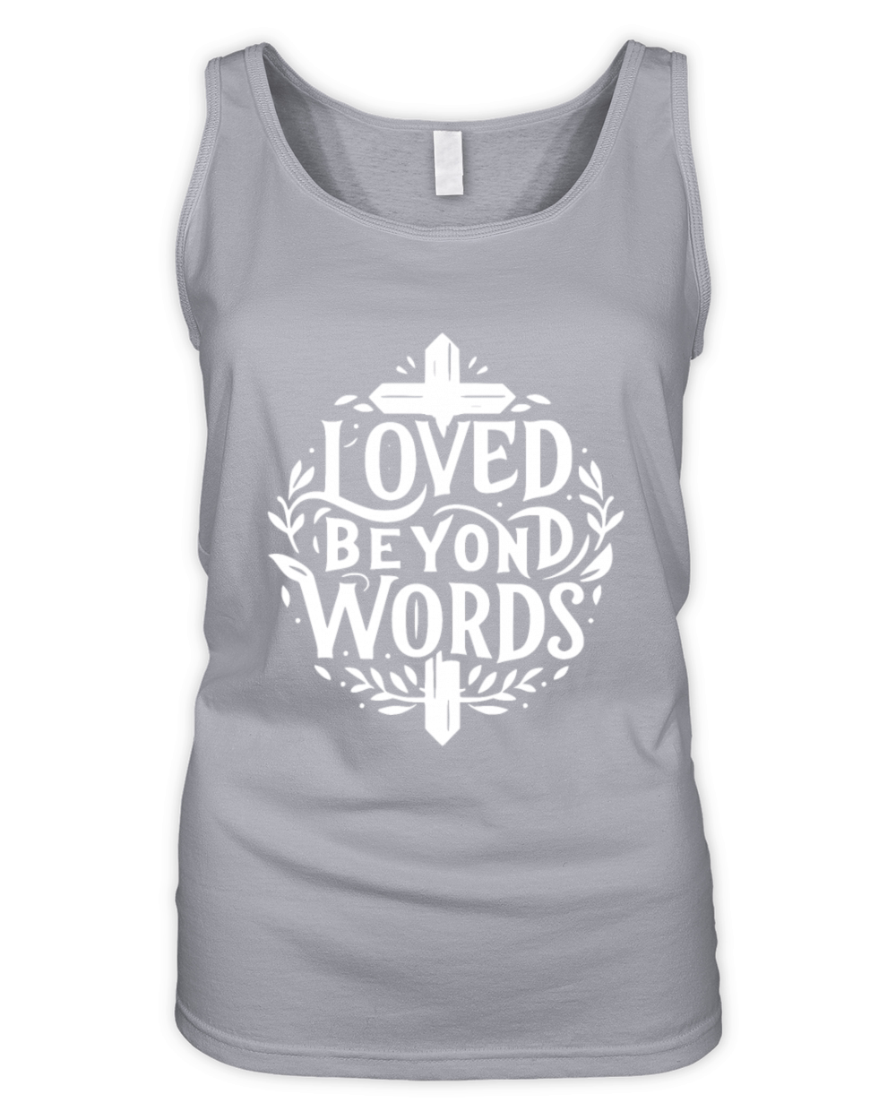 Loved Beyond Words Organic Women's Tank Top