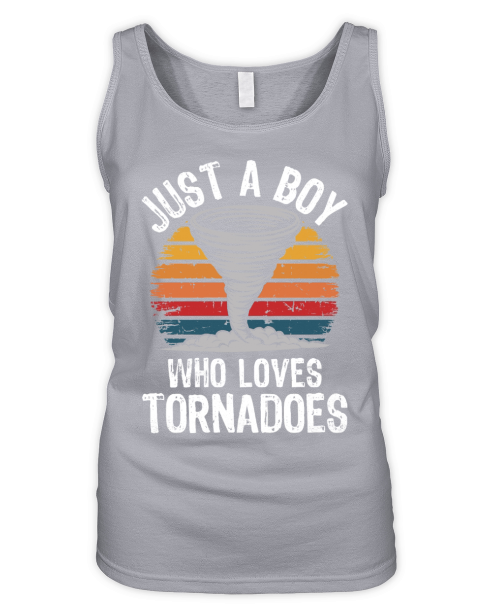 Tornado Chaser Vintage Sunset Storm Enthusiast Organic Women's Tank Top